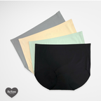 Pack de 4 Panties Sin Costuras de Talle Alto – Efecto Invisible