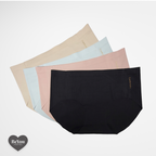 Pack de 4 Panties "Comfortable" Sin Costuras – Máximo Confort y Estilo (Copia)