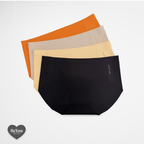 Pack de 4 Panties "Comfortable" Sin Costuras – Máximo Confort y Estilo