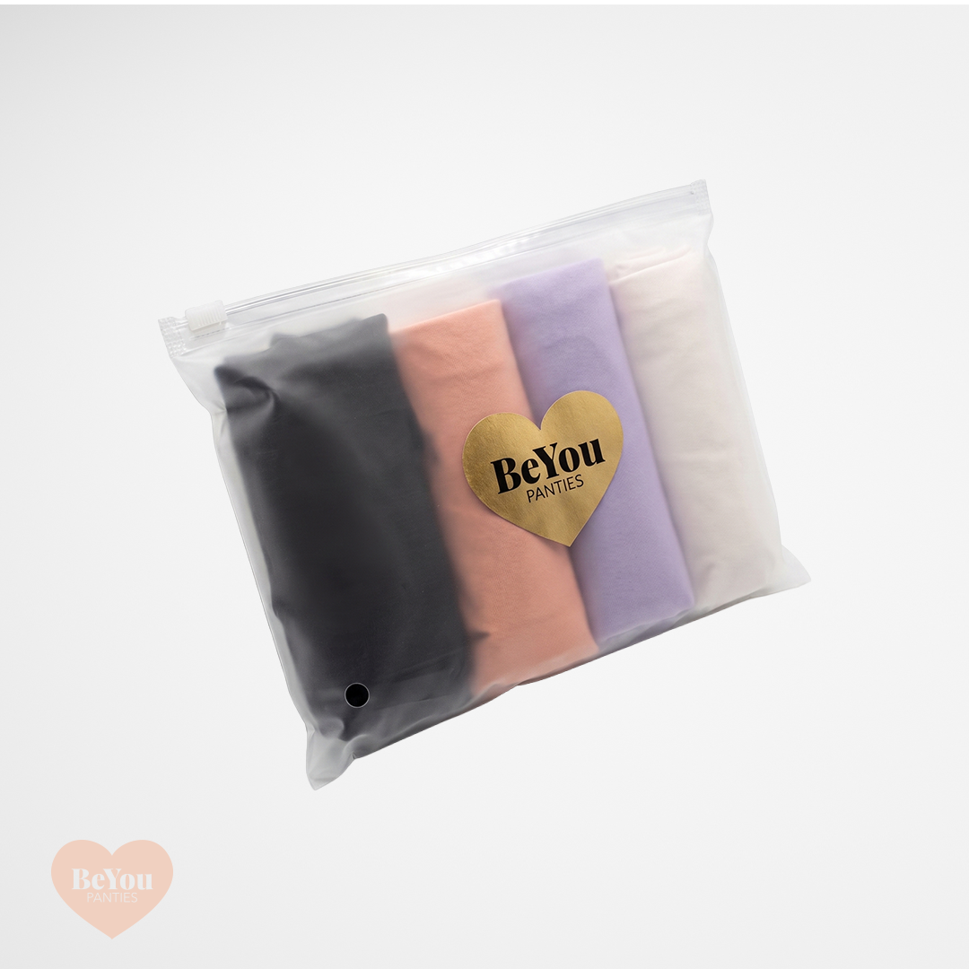 Panty Curvy Basic Sin Costuras, 4 pack.