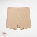 Short corto interior. Talle alto Paquete de 2. Nude y negro.