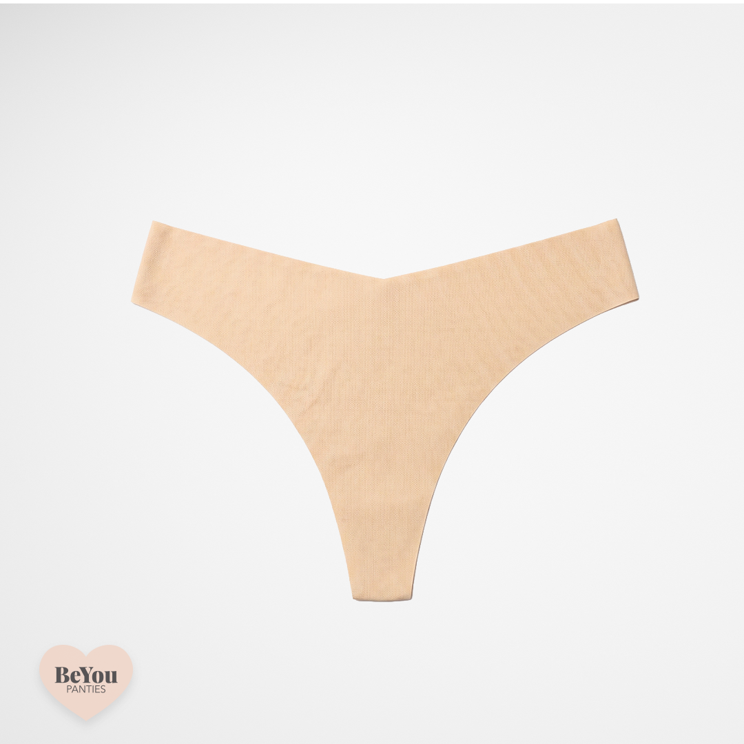 Pack de 4 Tangas Sin Costuras con Cintura en V – Invisibilidad y Ajuste Perfecto