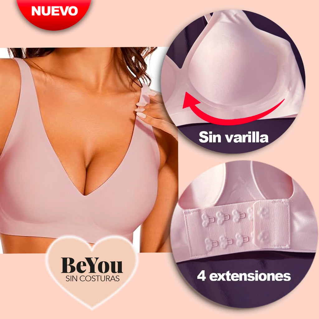 Sujetador Sin Costuras de Copa Completa – Máximo Confort Sin Aros