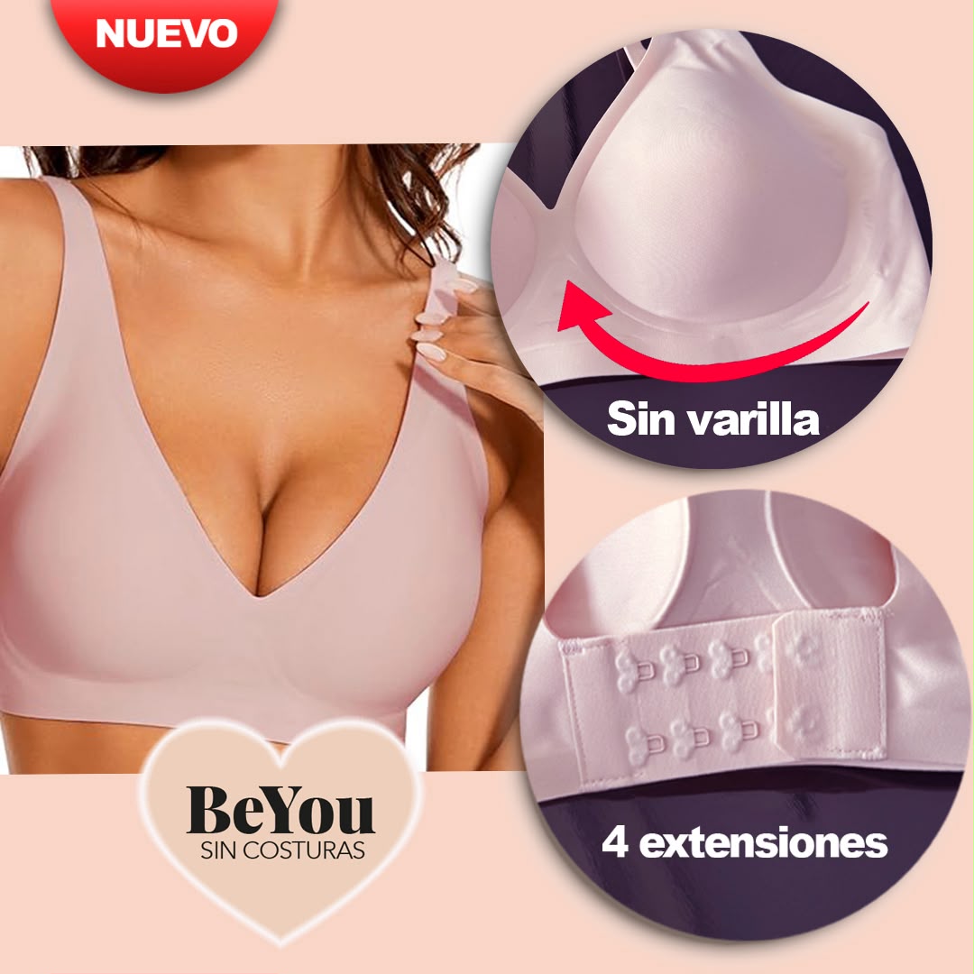 Sujetador Sin Costuras de Copa Completa – Máximo Confort Sin Aros